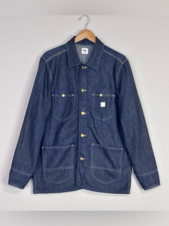 Lee Other - Lee x H&M Denim Chore Jacket Button Front Workwear Indigo Utility Coat